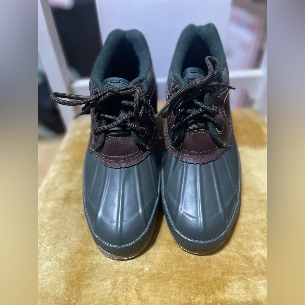 Sporto Women’s Green and Brown Duck Shoes